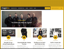 Tablet Screenshot of magistrix.de